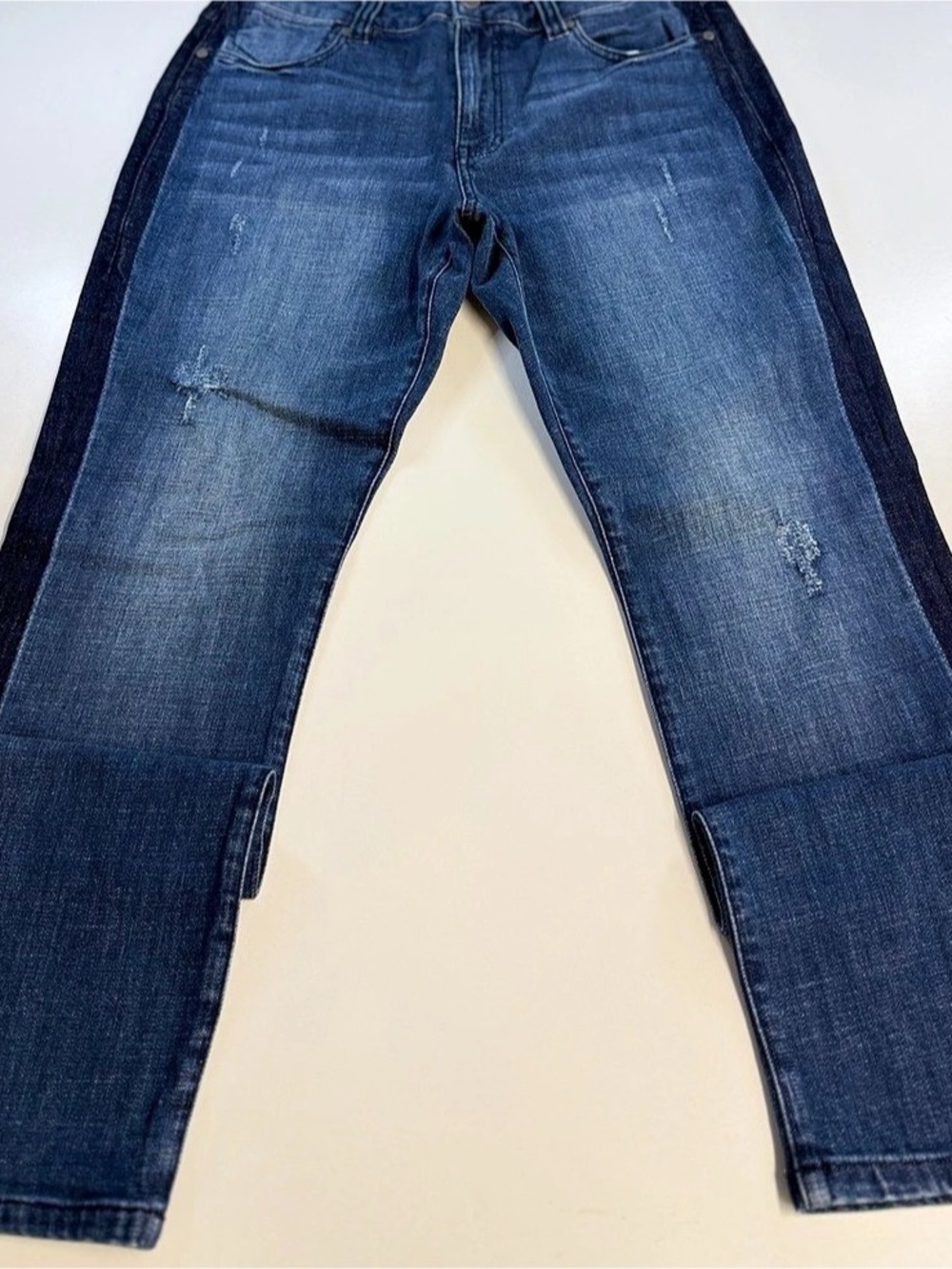 CAbi High Straight Women's Blue Jeans Waist 12.